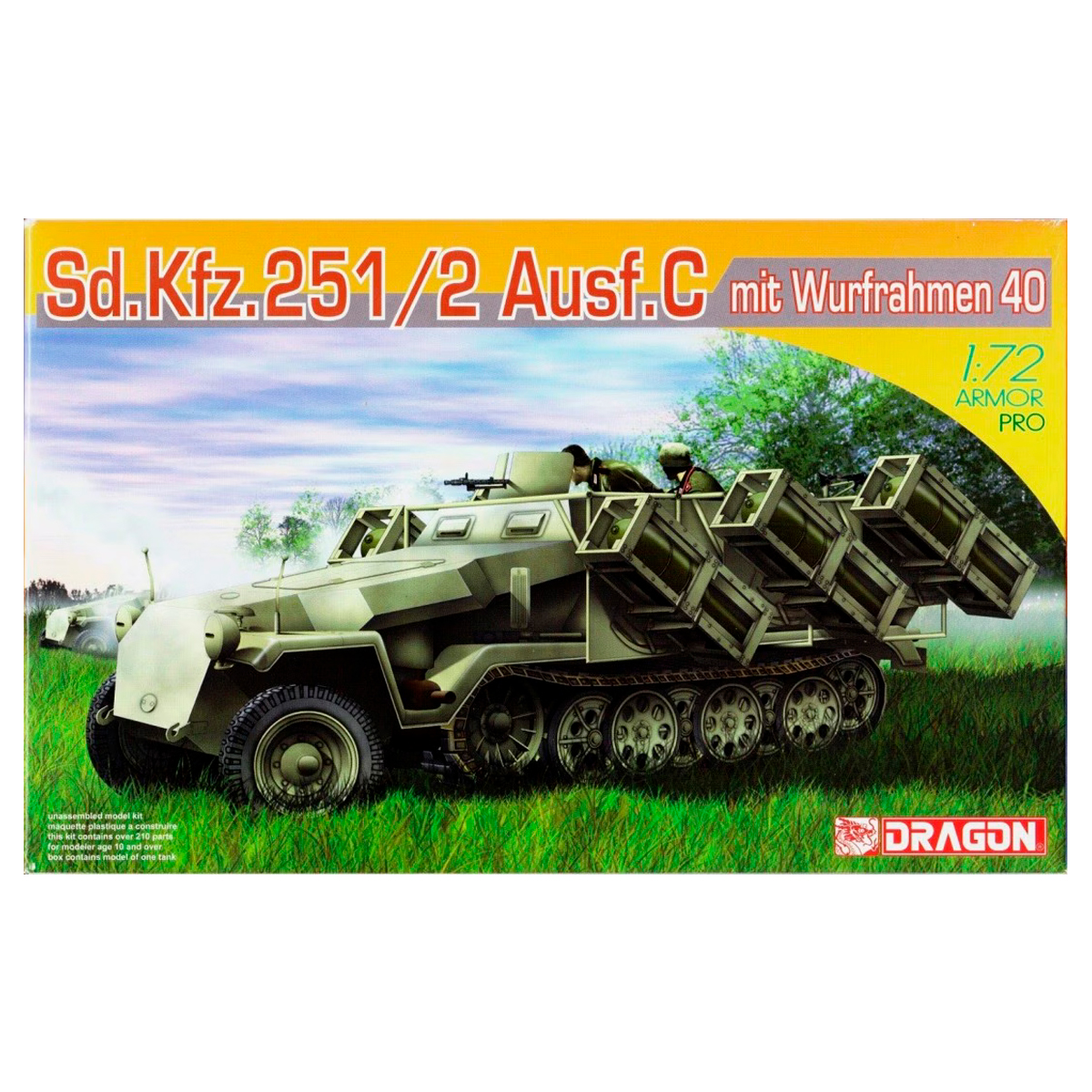 1/72 Sd.Kfz. 251/1 Ausf. C mit Wurfrahmen 40 m. Schützenpanzerwagen