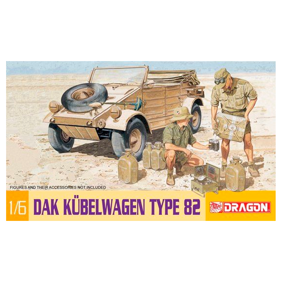 1/6 DAK Kubelwagen Type 82