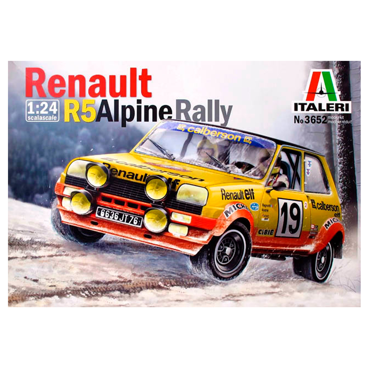 1/24 RENAULT 5 ALPINE RALLY