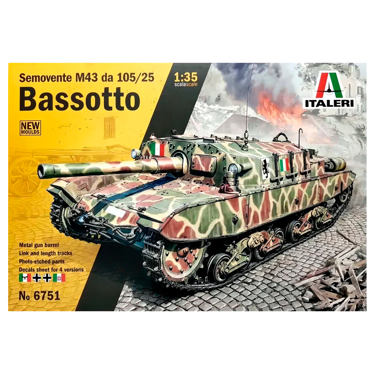 1/35 Semovente M43 da 105/25 «Bassotto»