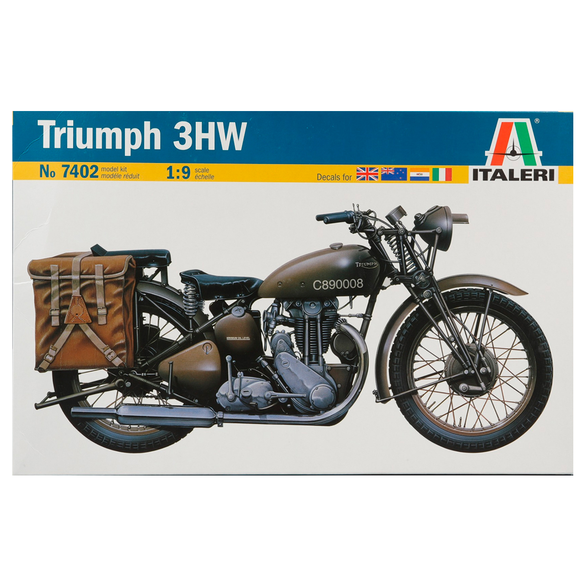 1/9 TRIUMPH 3WH WWII MOTORCYCLE