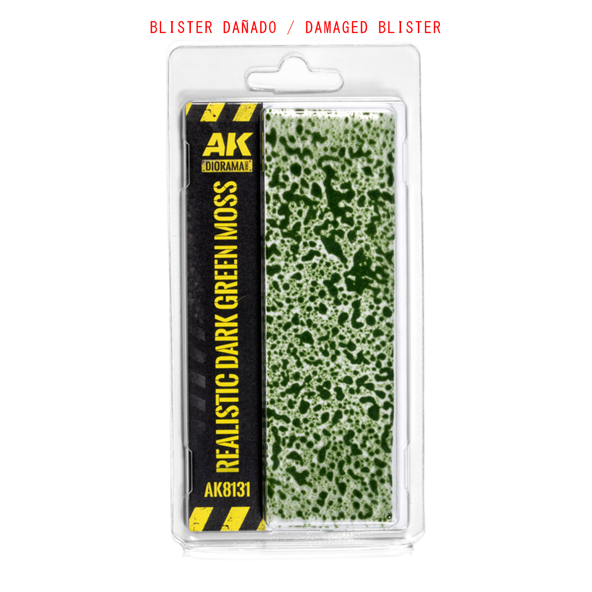 REALISTIC DARK GREEN MOSS (Damaged Blister /Blister dañado)