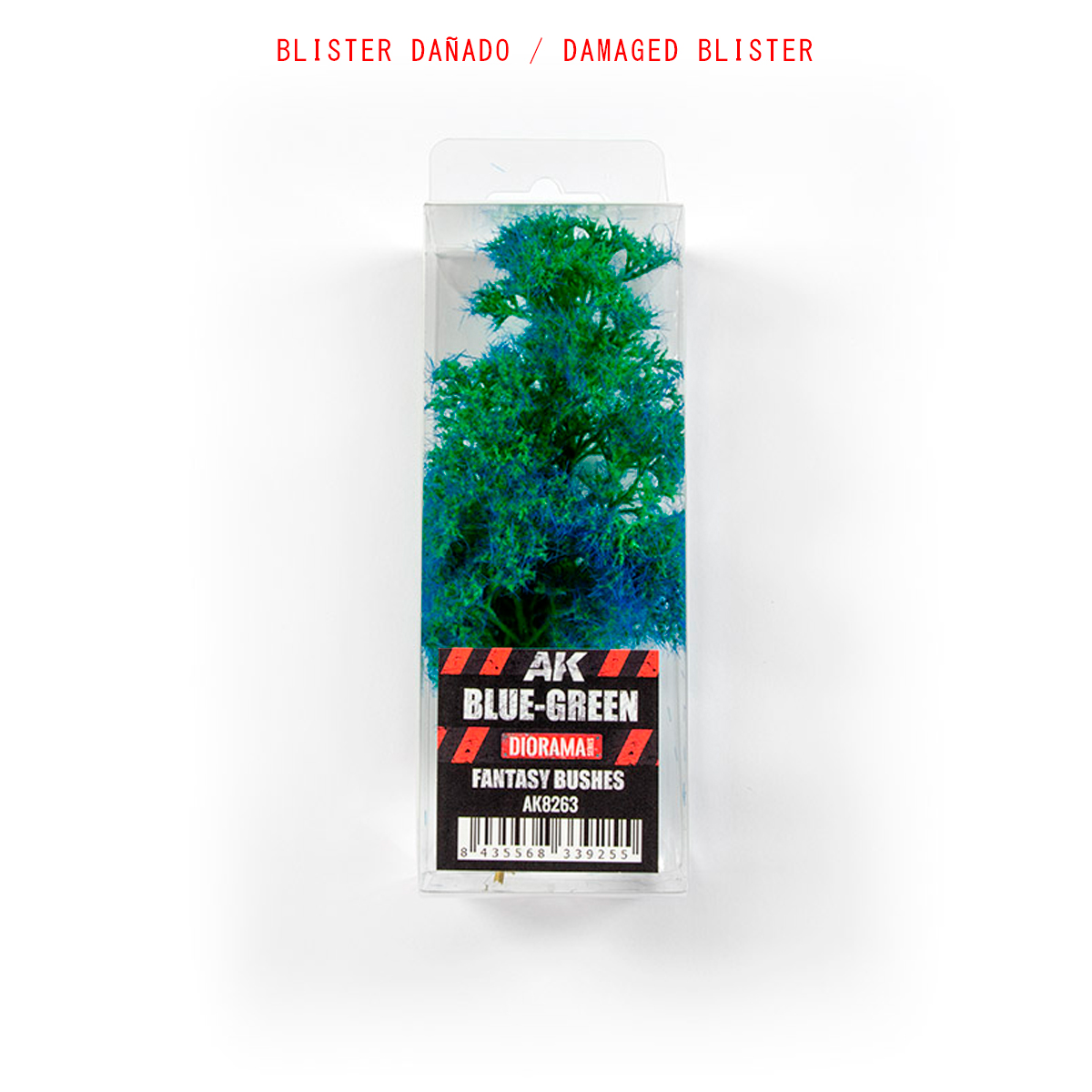 BLUE-GREEN – FANTASY BUSHES (Damaged Blister /Blister dañado)
