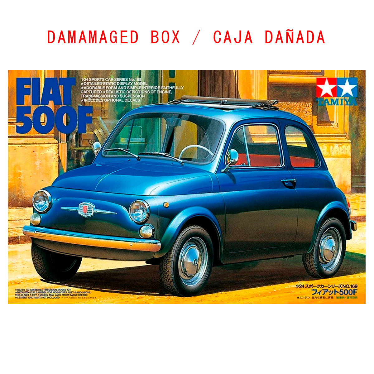 1/24 Fiat 500F (Damaged box / Caja dañada)