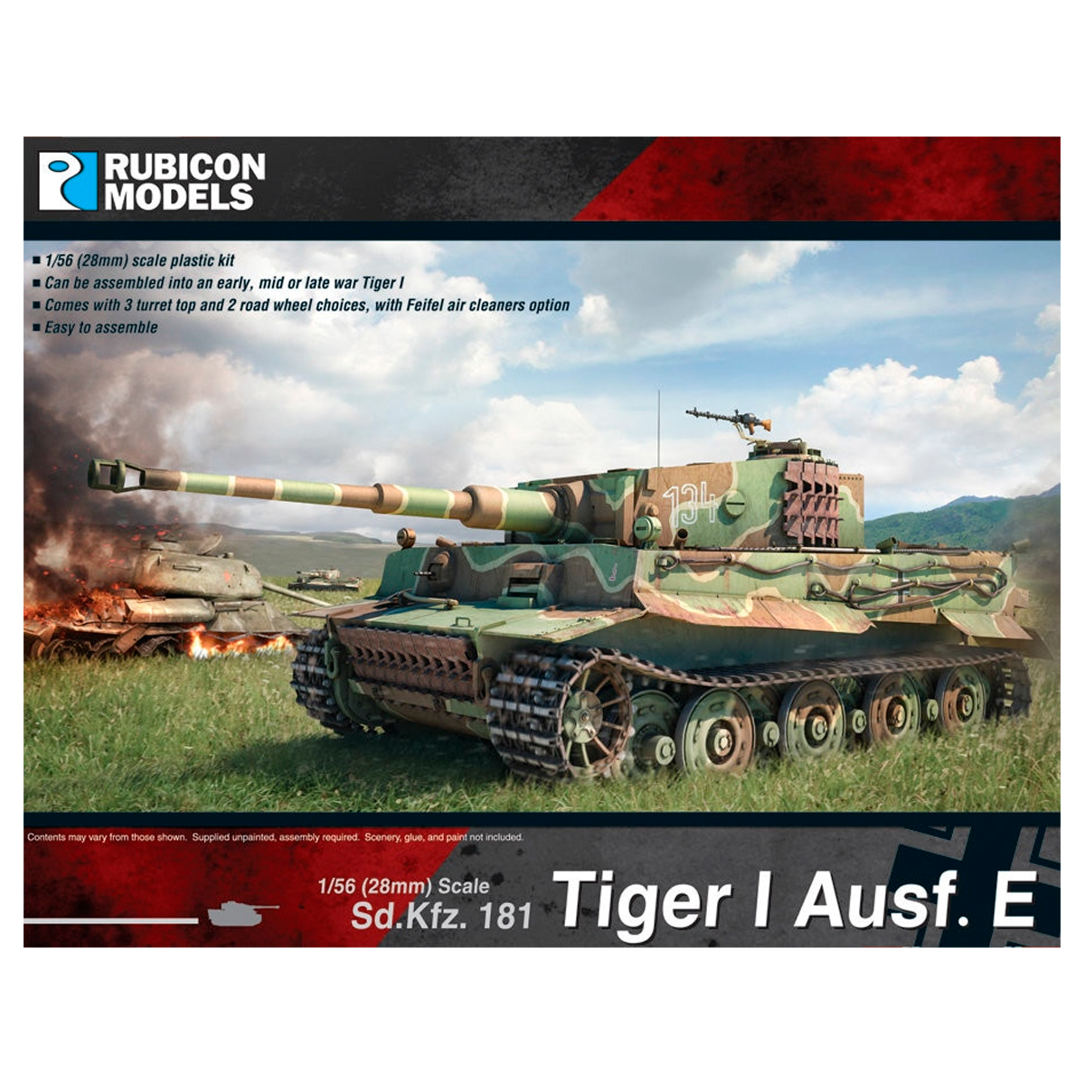 1/56 Sd.Kfz. 181 Tiger I Ausf. E
