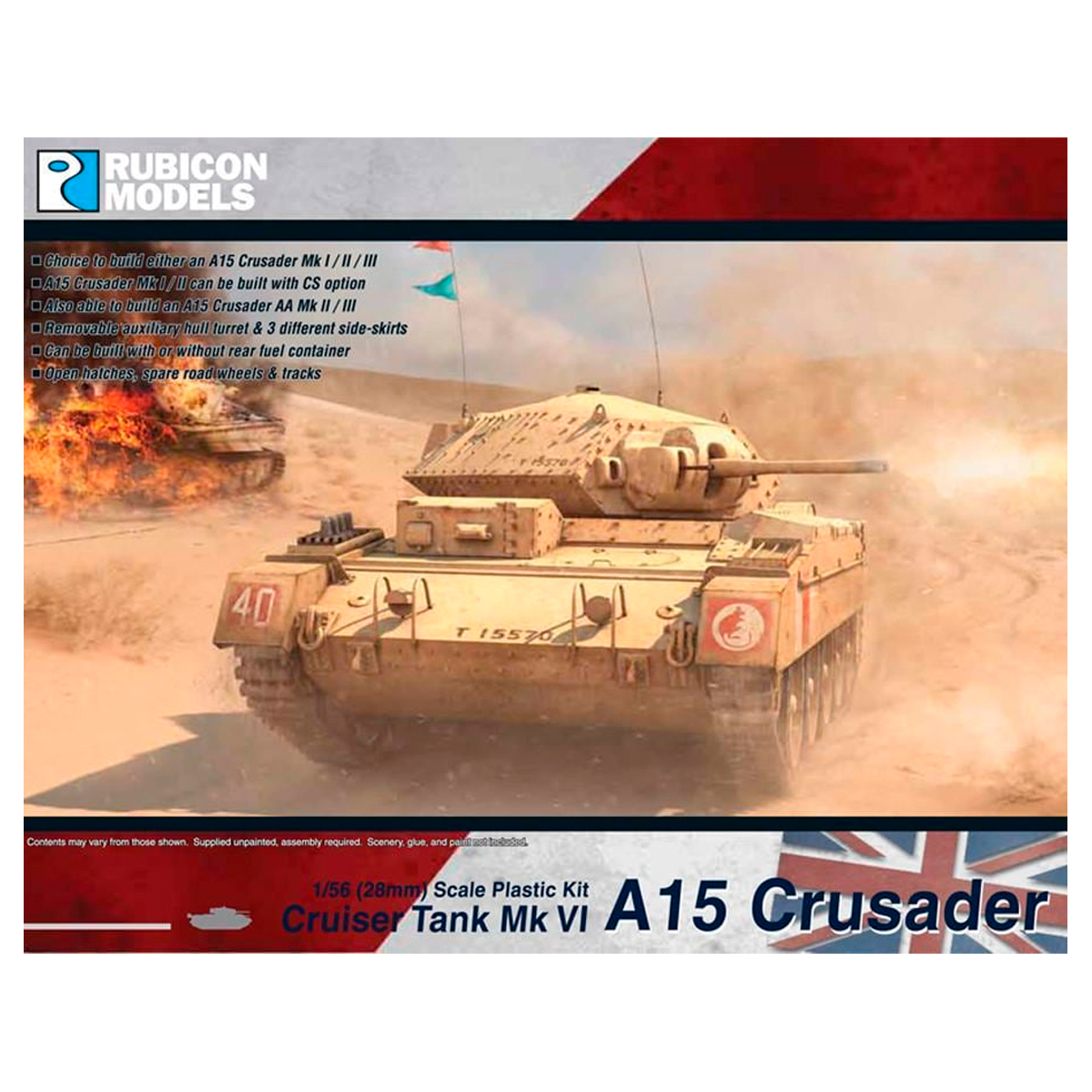 1/56 Cruiser Tank Mk VI A15 Crusader