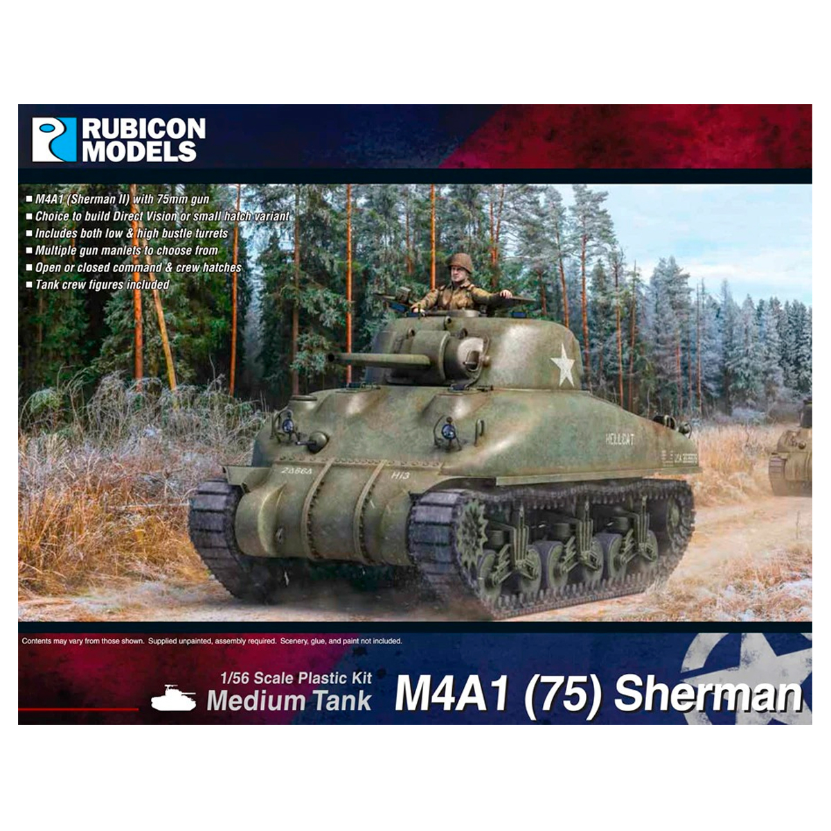 1/56 M4A1(75) Sherman