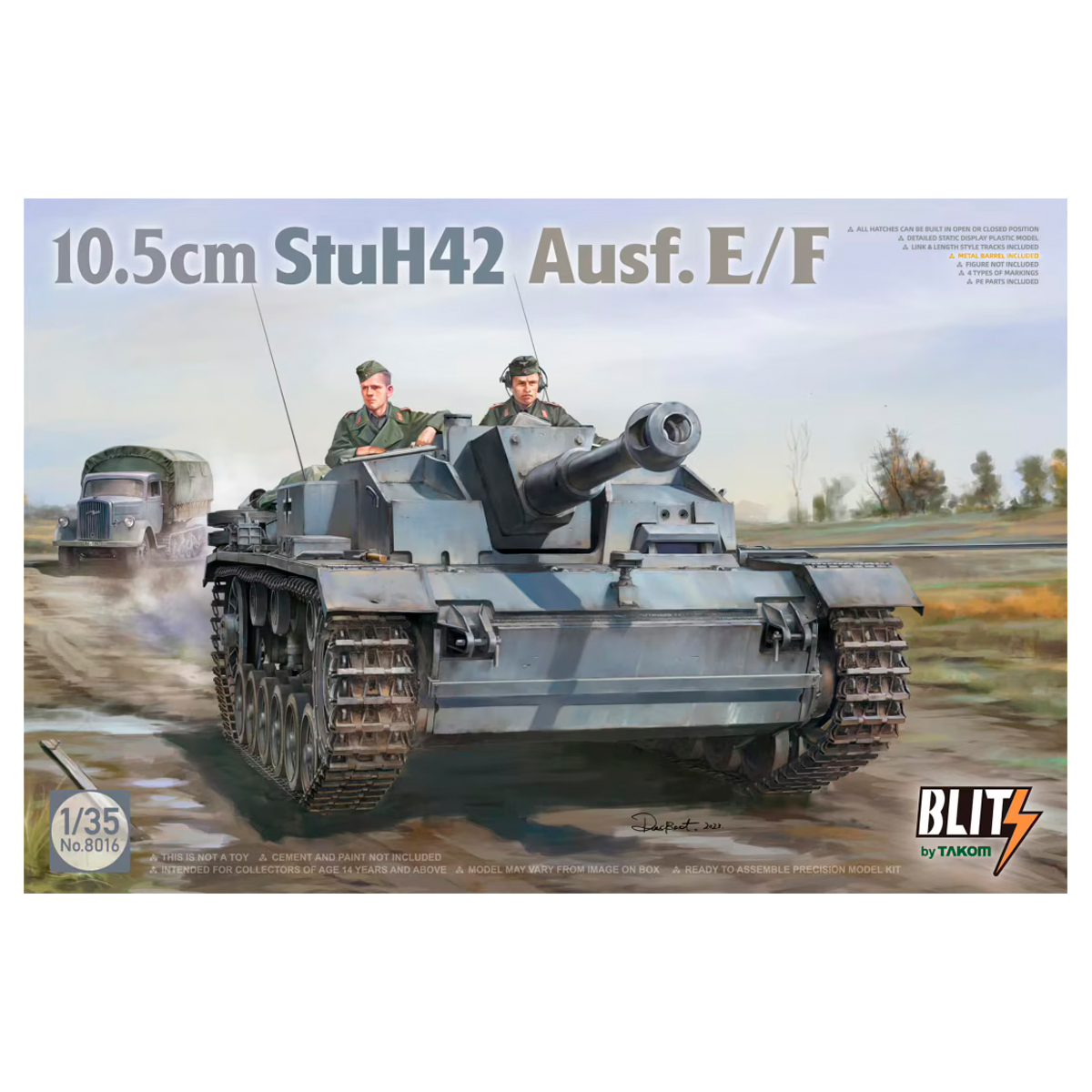 1/35 10.5CM STUH42 AUSF. E/F (Blitz)