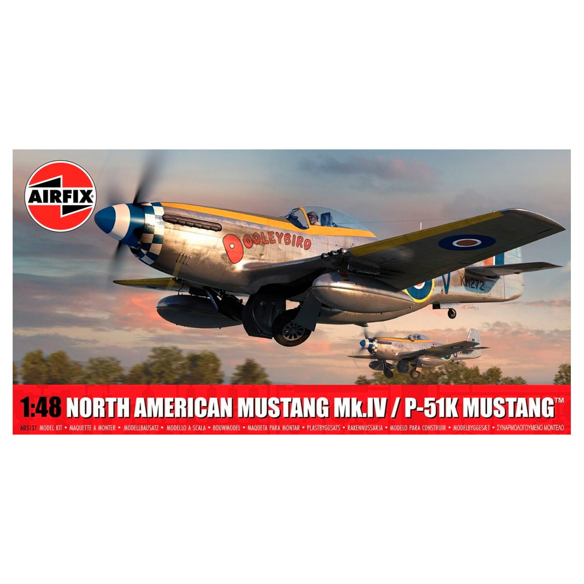 1/48 North American Mustang Mk.IV/P-51K Mustang
