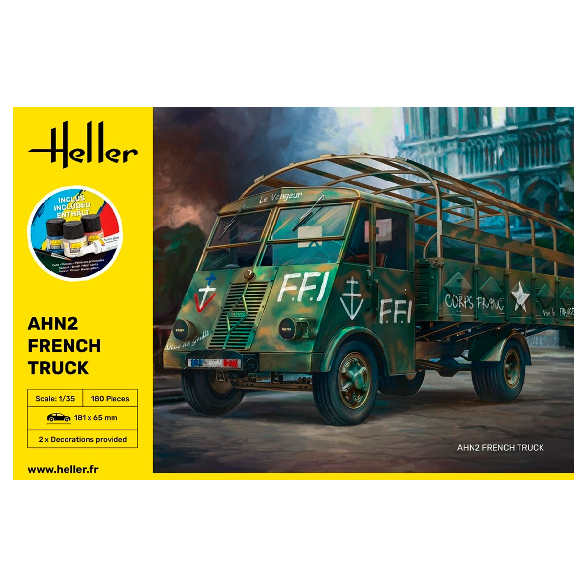AHN2 French Truck 1/35 «Starter Kit»