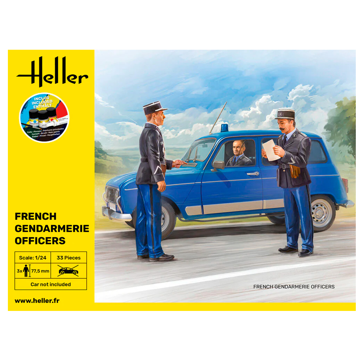 French Police Officers 1/24 “Starter Kit”