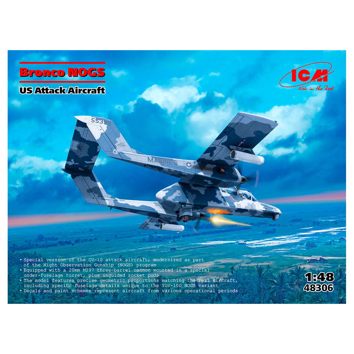 1/48 Bronco NOGS, US Attack Aircraft