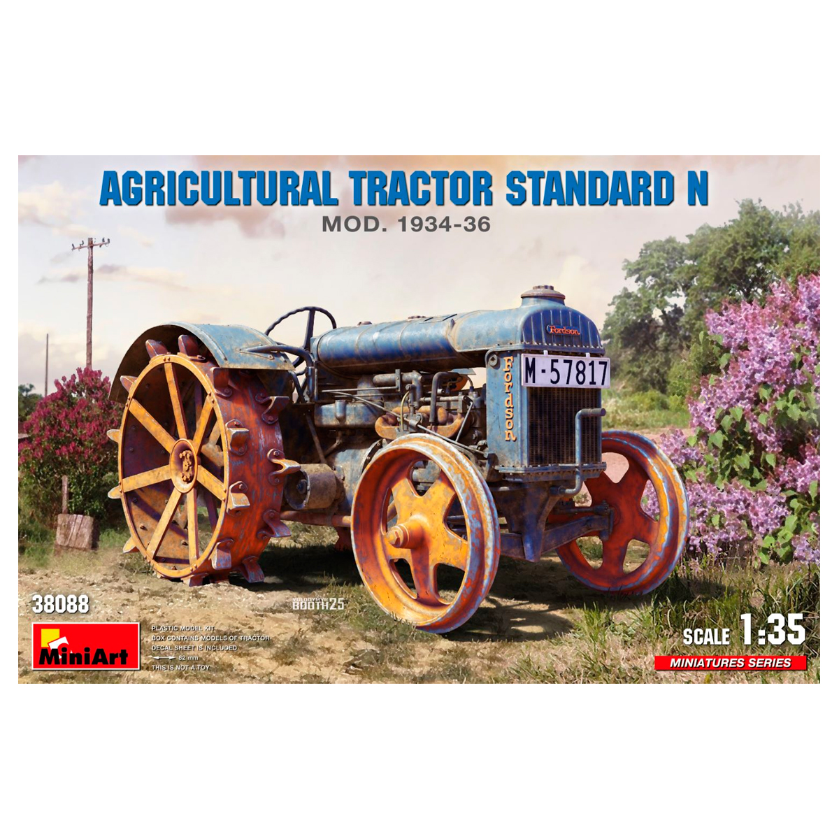 1/35 Agricultural Tractor Standard N Mod. 1934-36