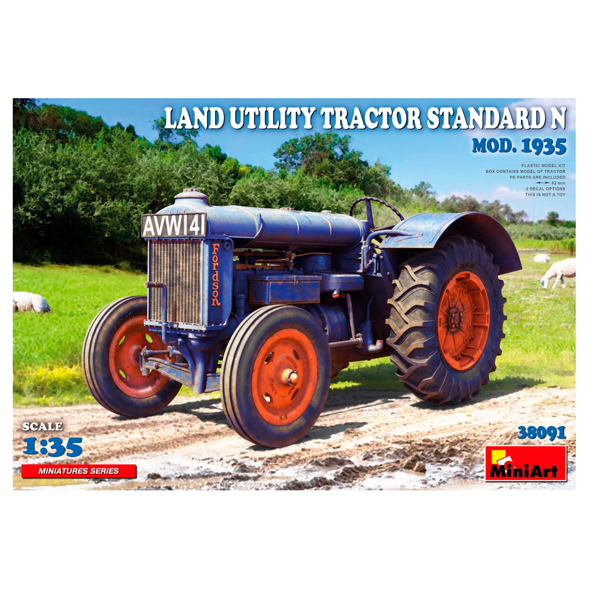 1/35 Land Utility Tractor Standard N Mod. 1935