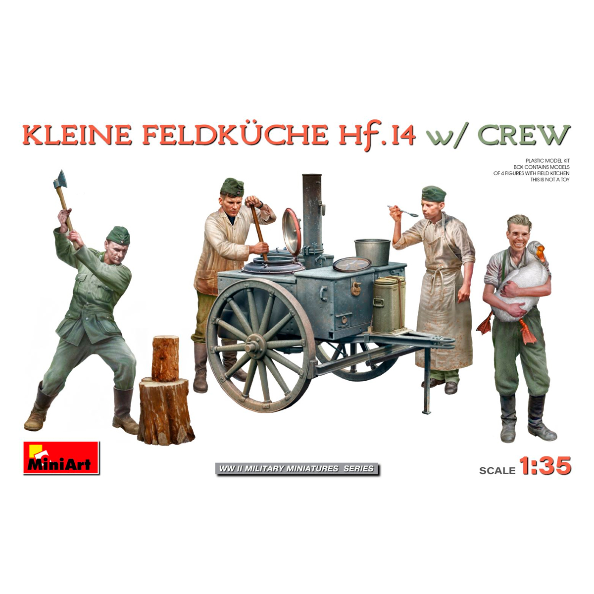 1/35 Kleine Feldküche Hf.14 w/Crew