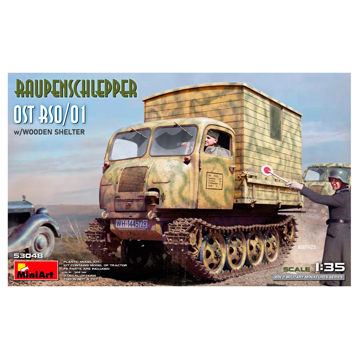 1/35 Raupenschlepper Ost RSO/01 w/Wooden Shelter