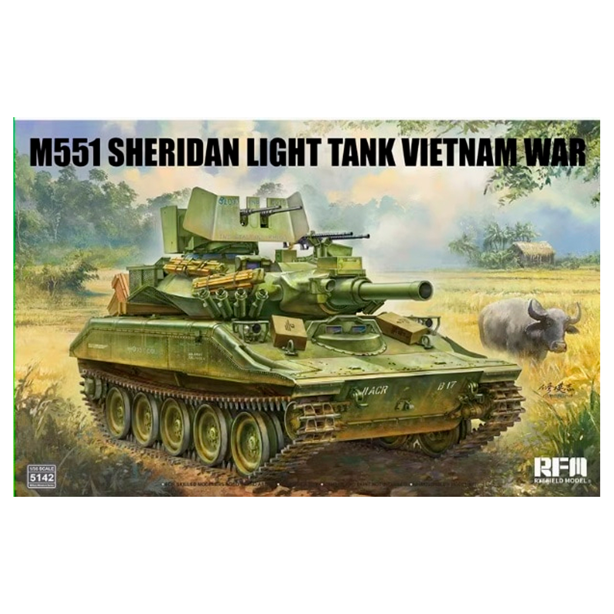 1/35 M551 Sheridan Light Tank “Vietnam War”