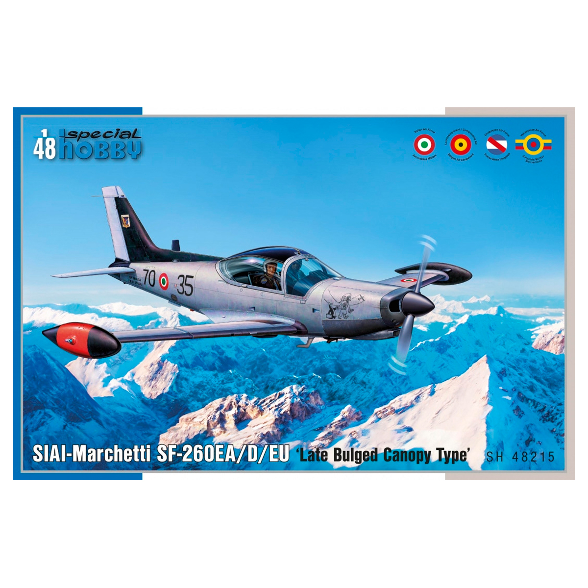SIAI-Marchetti SF-260EA/D/EU ‘Late Bulged Canopy Type’ 1/48
