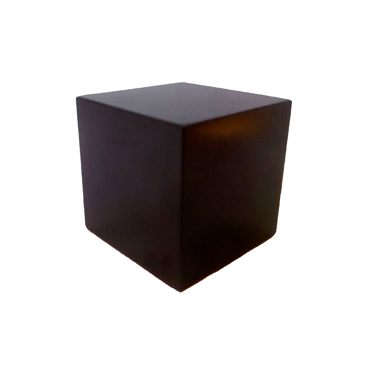 Peana cuadrada 5cm de alto 5x5cm negro – Black wooden square base