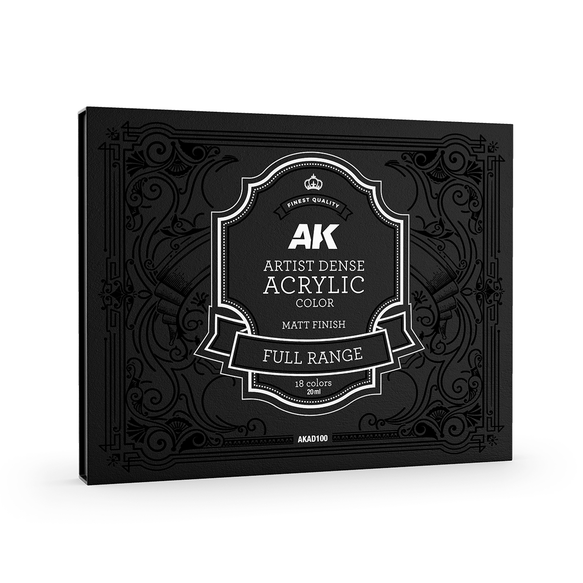 DELUXE EDITION BOX FULL RANGE ARTIST DENSE ACRYLIC COLOR