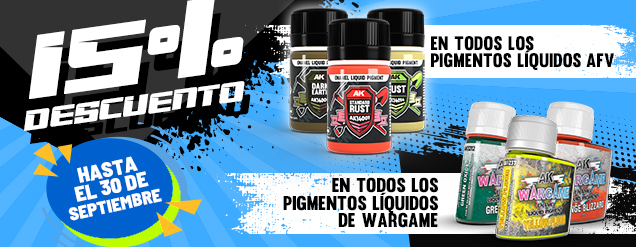 15% descuento ¡PIGMENTO LIQUIDO!