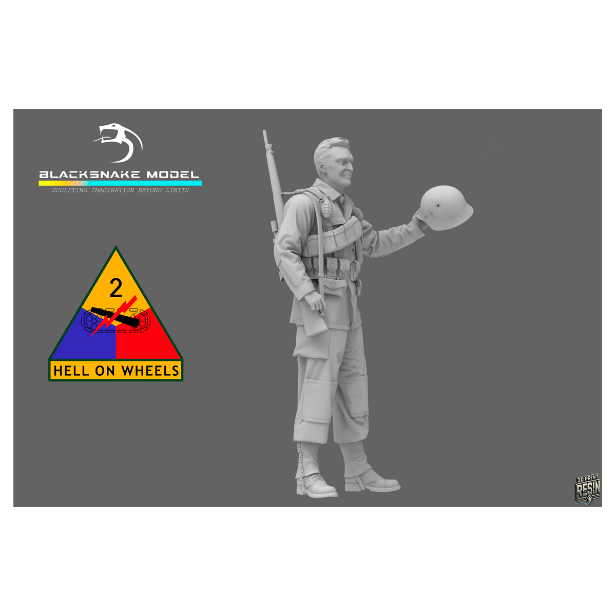 2nd Armored Infantry SNIPER 1/35