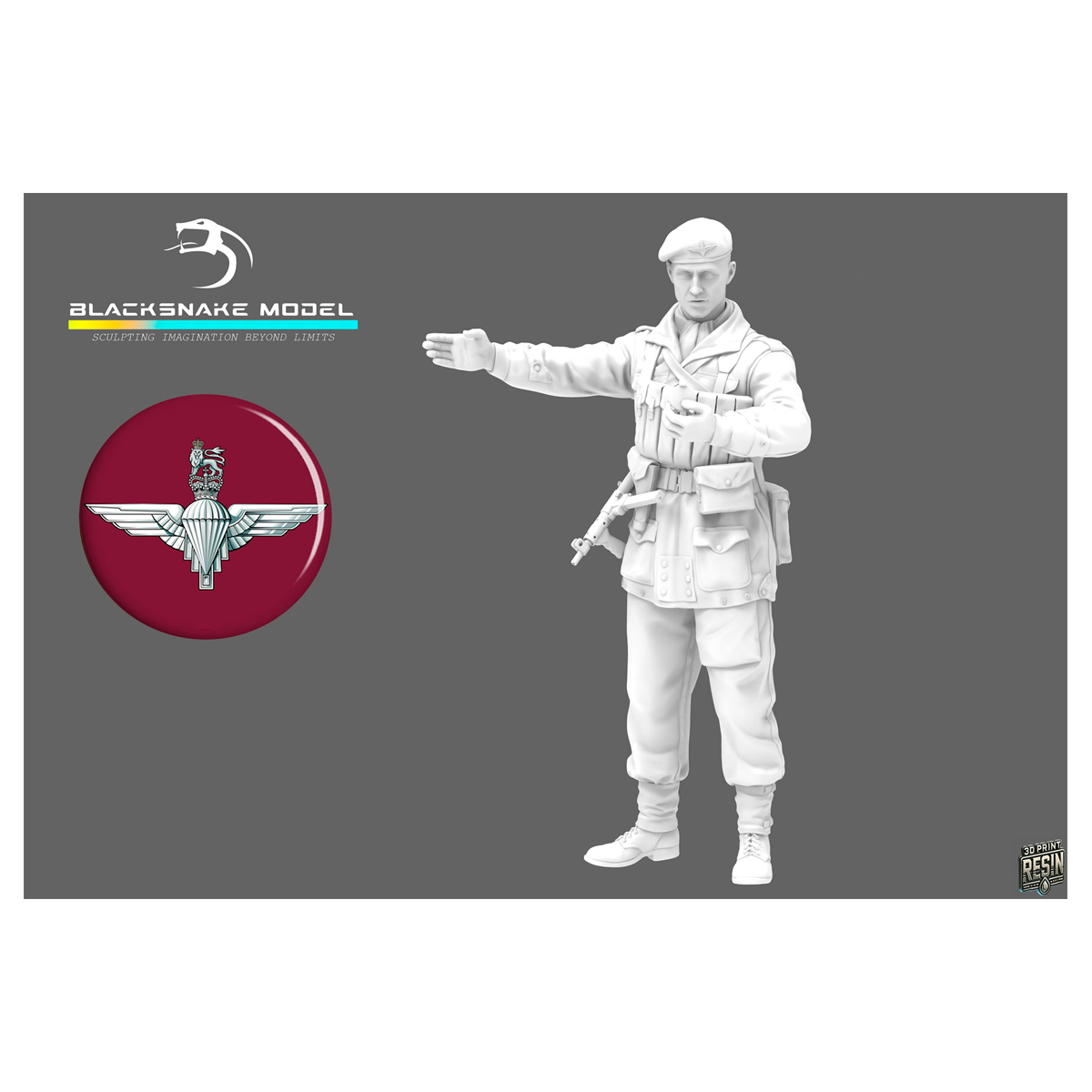 COMMANDO RED DEVILS TEAM LEADER 1/35