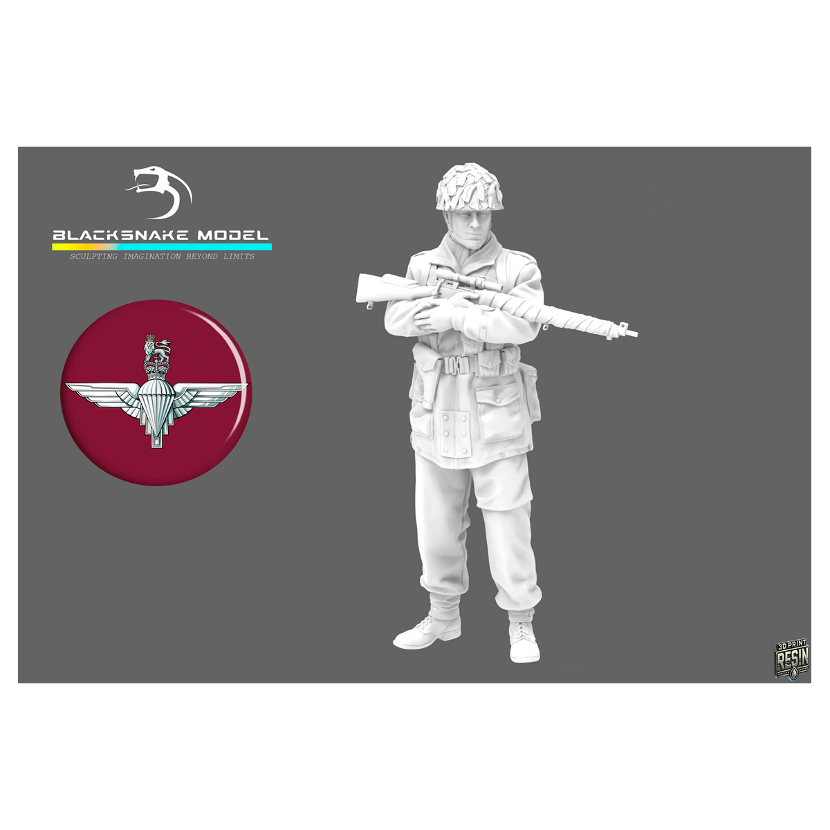 COMMANDO RED DEVILS SNIPER 1/35