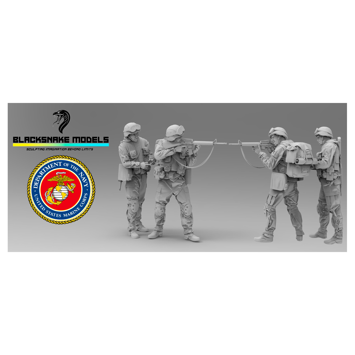 US MARINES 01 & 02 Operation Iraqi Freedom 1/35