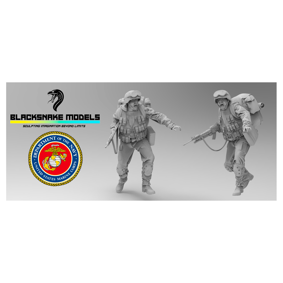 US MARINES 04 GRENADIER Operation Iraqi Freedom 1/35