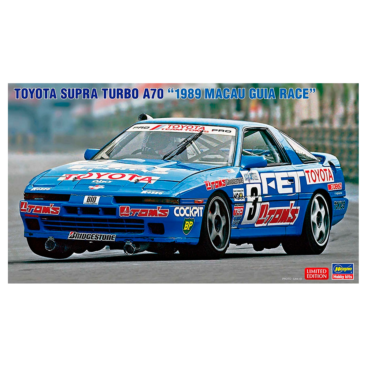 1/24 Toyota Supra Turbo A70 «1989 Macau Guia Race»