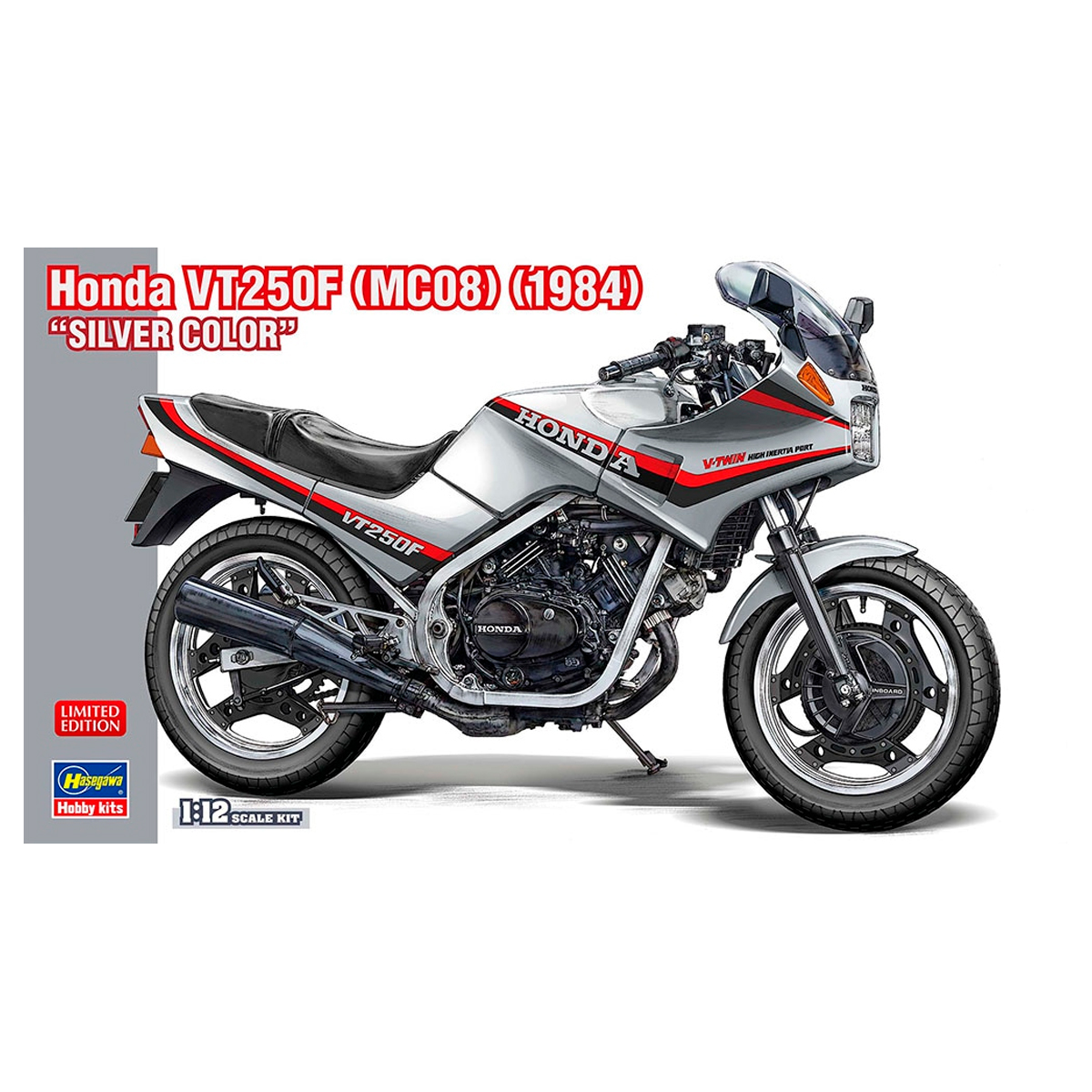 1/12 Honda VT250F (MC08) (1984) «Silver Color»