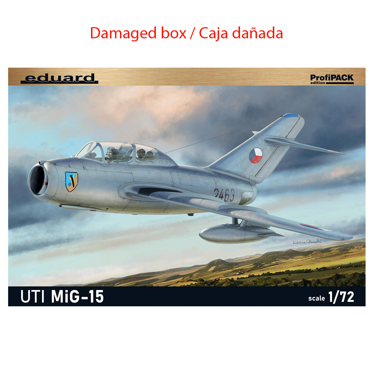 UTI MiG-15 1/72 (Damaged box / Caja dañada)