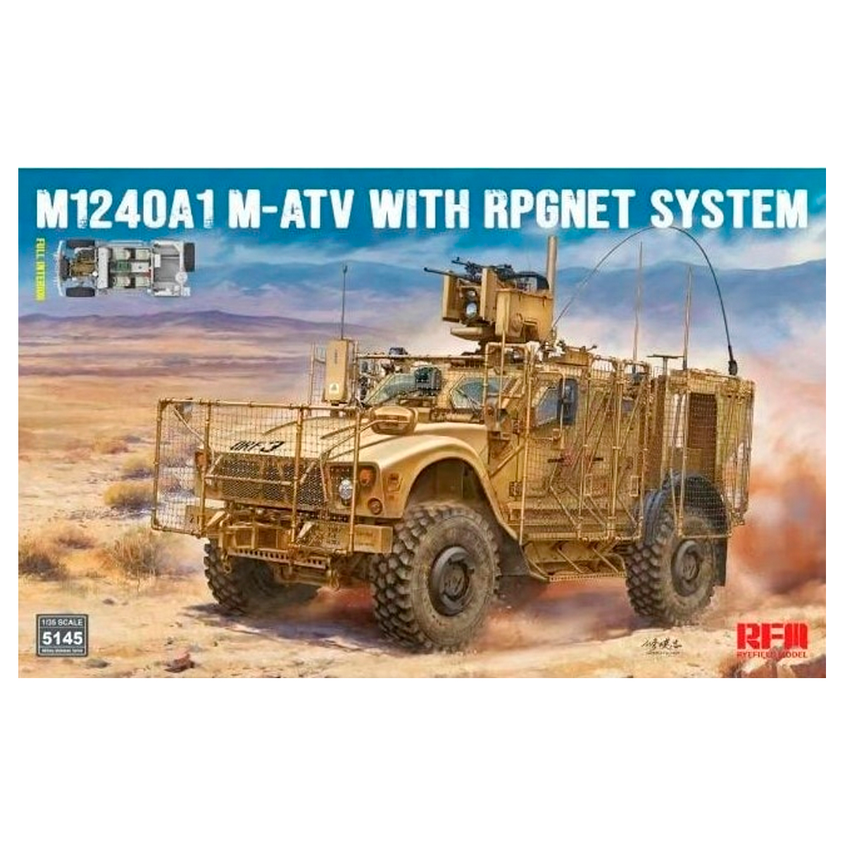 1/35 M1240A1 MATV with RPG Net System