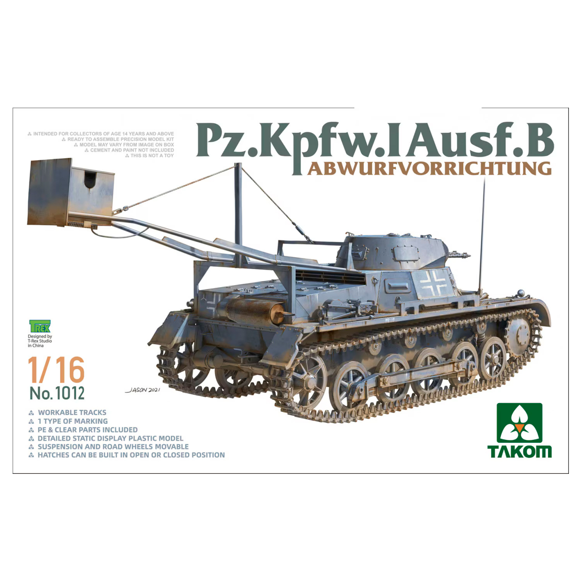 1/16 Pz.Kpfw. I Ausf.B Abwurfvorrichtung