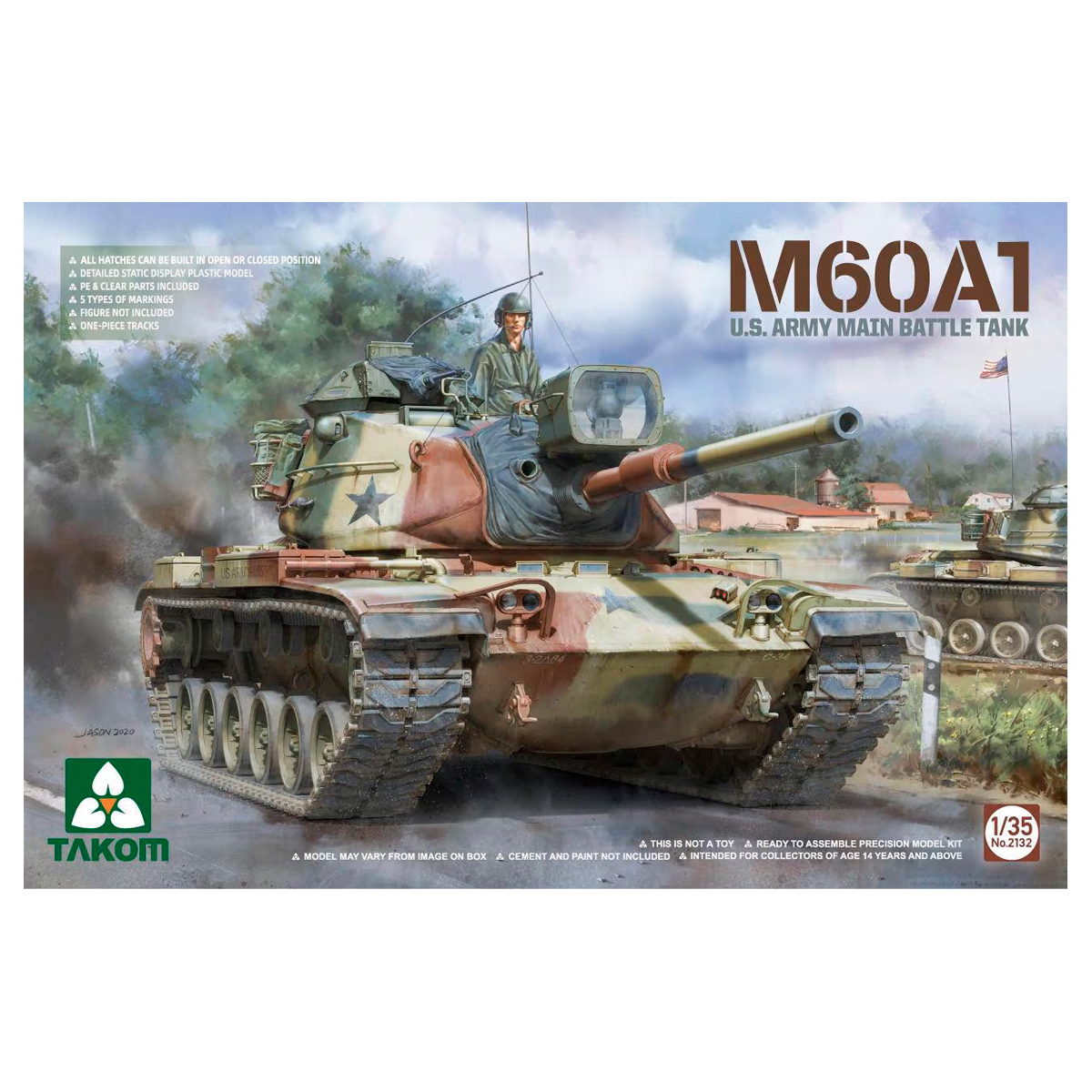 1/35 M60A1 U.S. Army Main Battle Tank