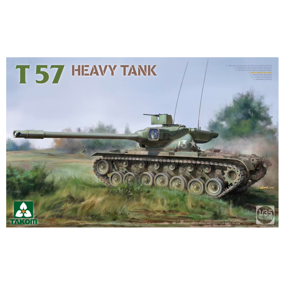 1/35 T57 Heavy Tank