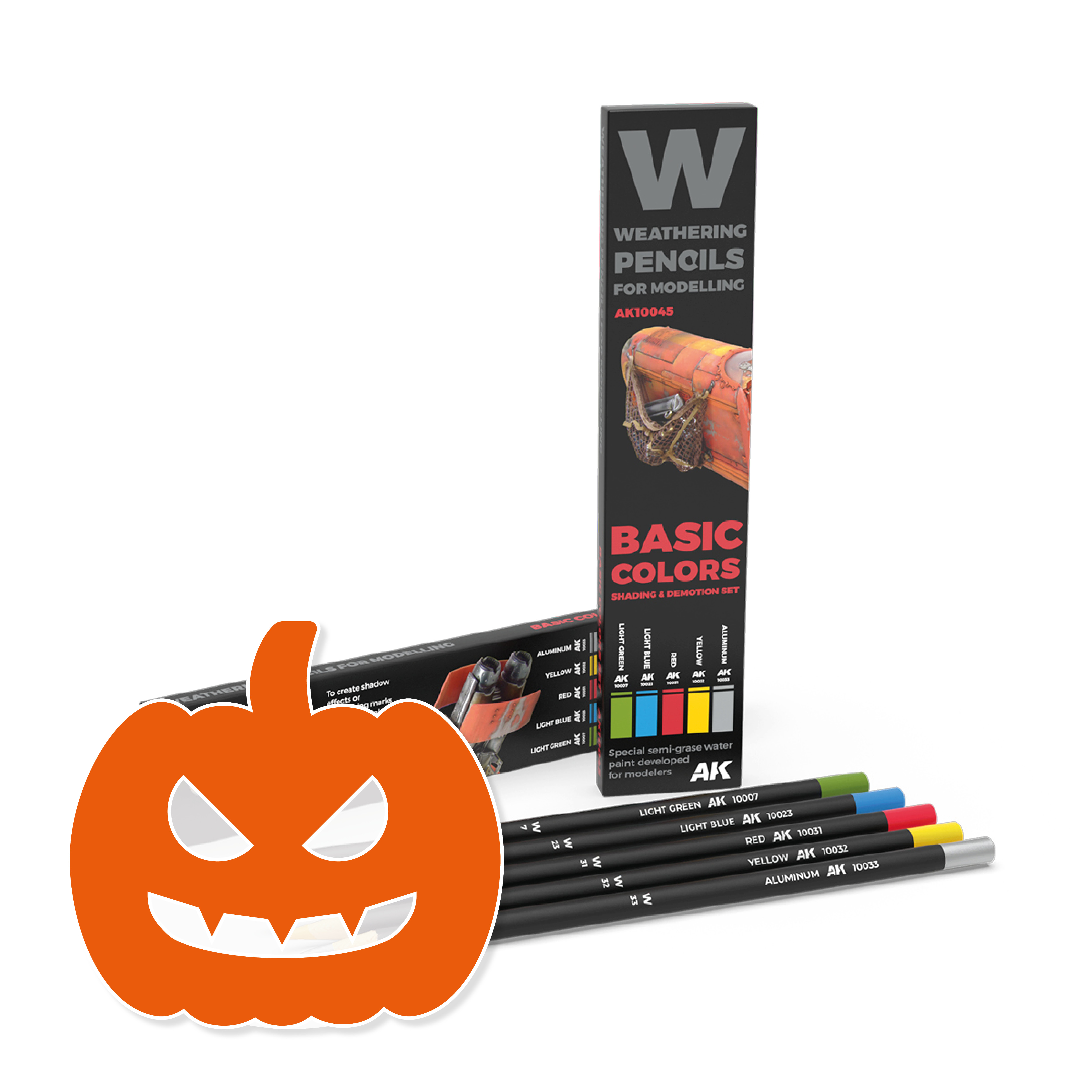 BASIC COLORS: Shading & demotion set – COLORES BÁSICOS: Set de sombreado y degradado