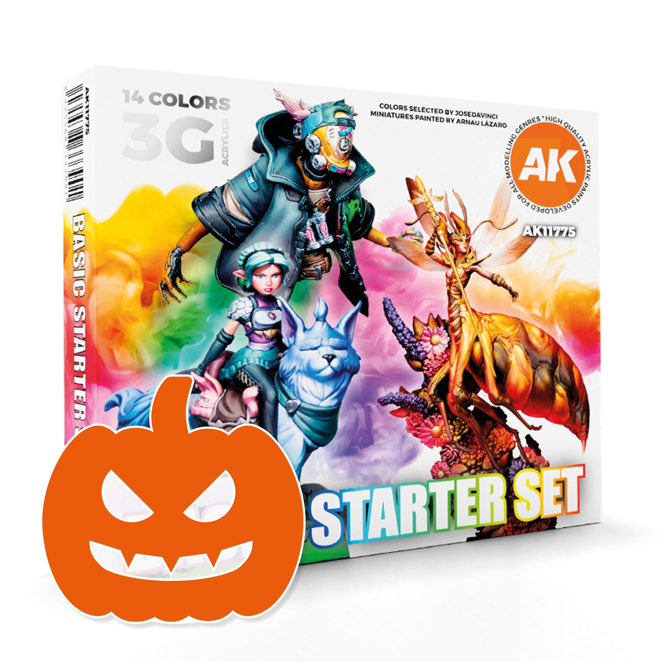 BASIC STARTER SET – 14 COLORS SELECTED BY JOSEDAVINCI