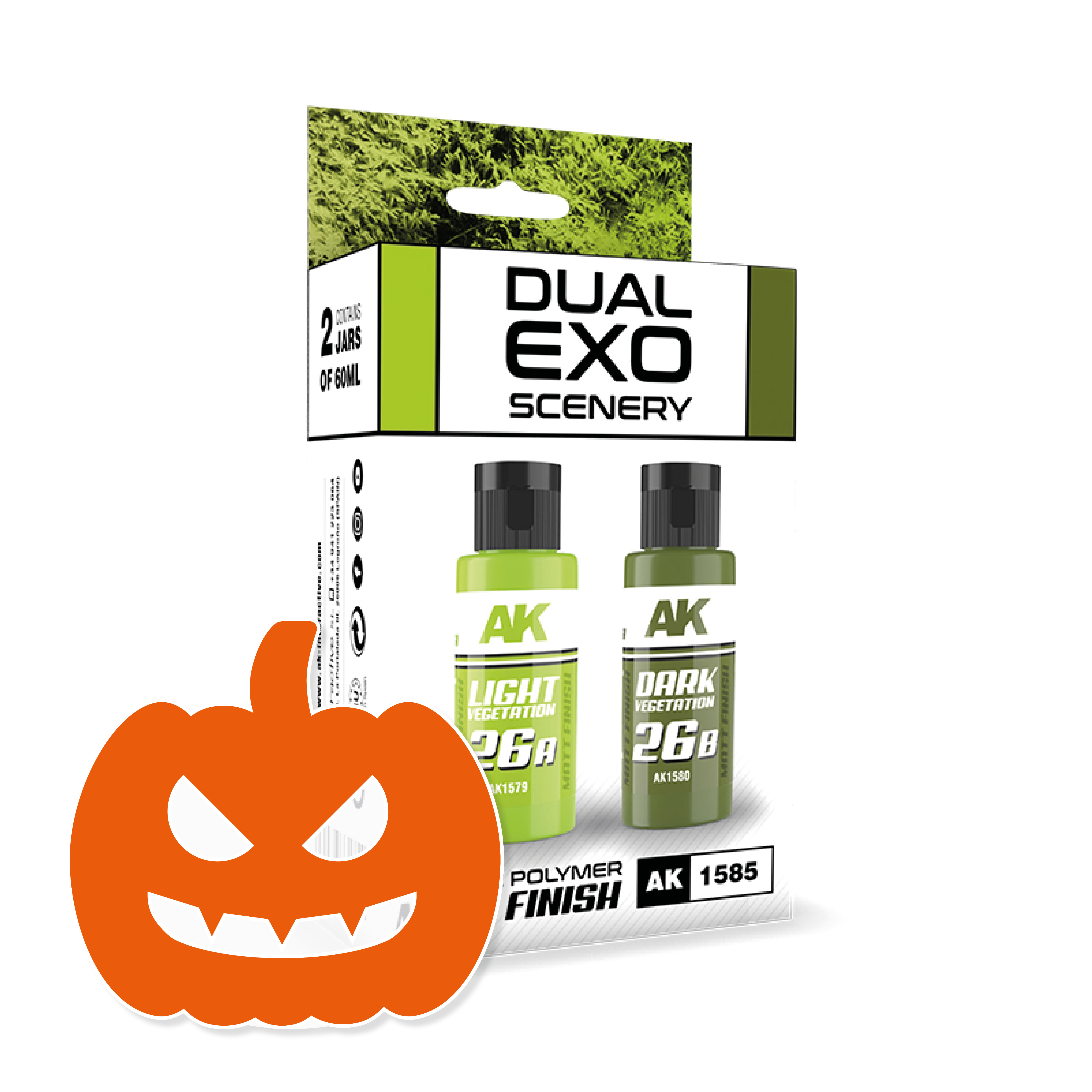 DUAL EXO SCENERY SET 26 – 26A LIGHT VEGETATION & 26B DARK VEGETATION