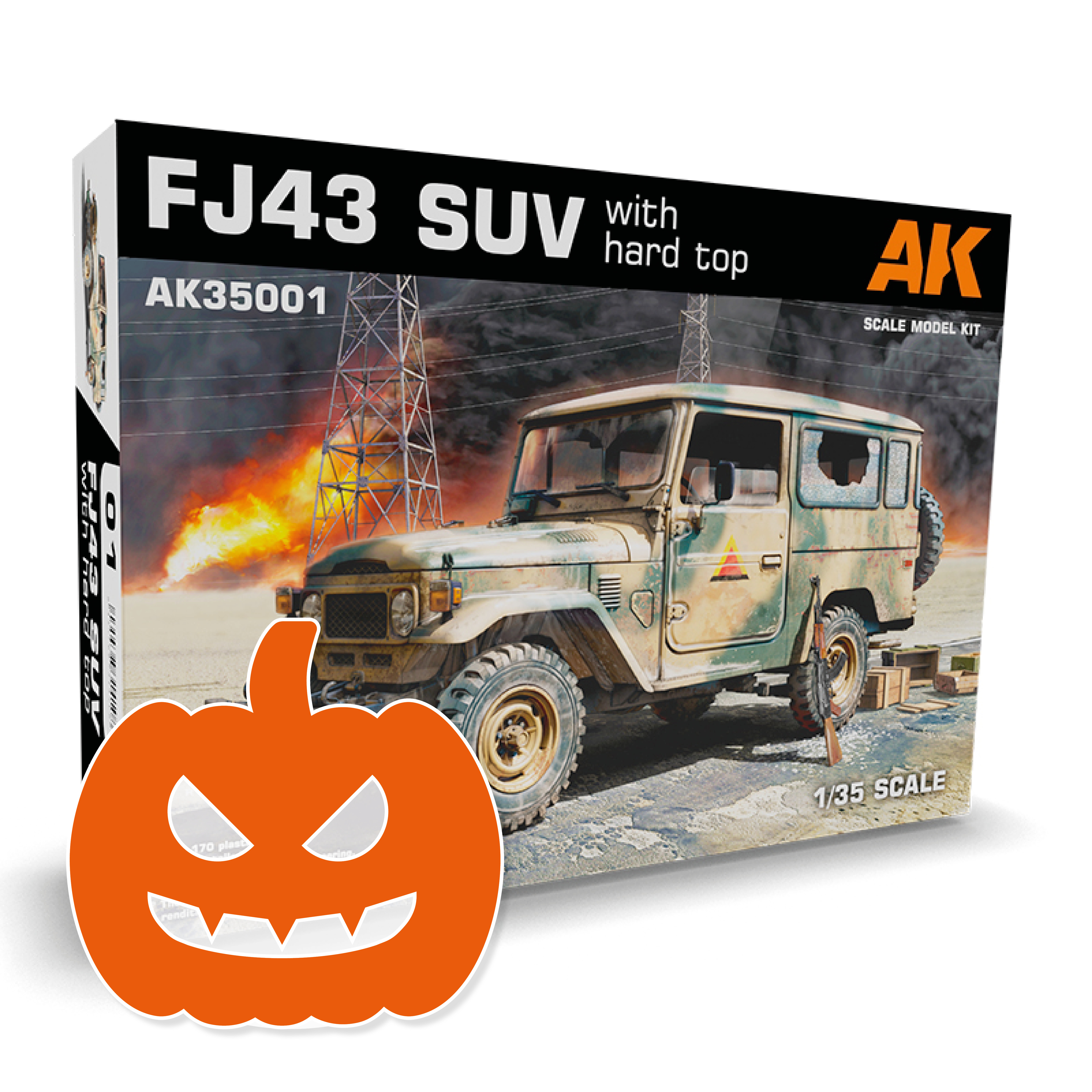 FJ43 SUV WITH HARD TOP 1/35