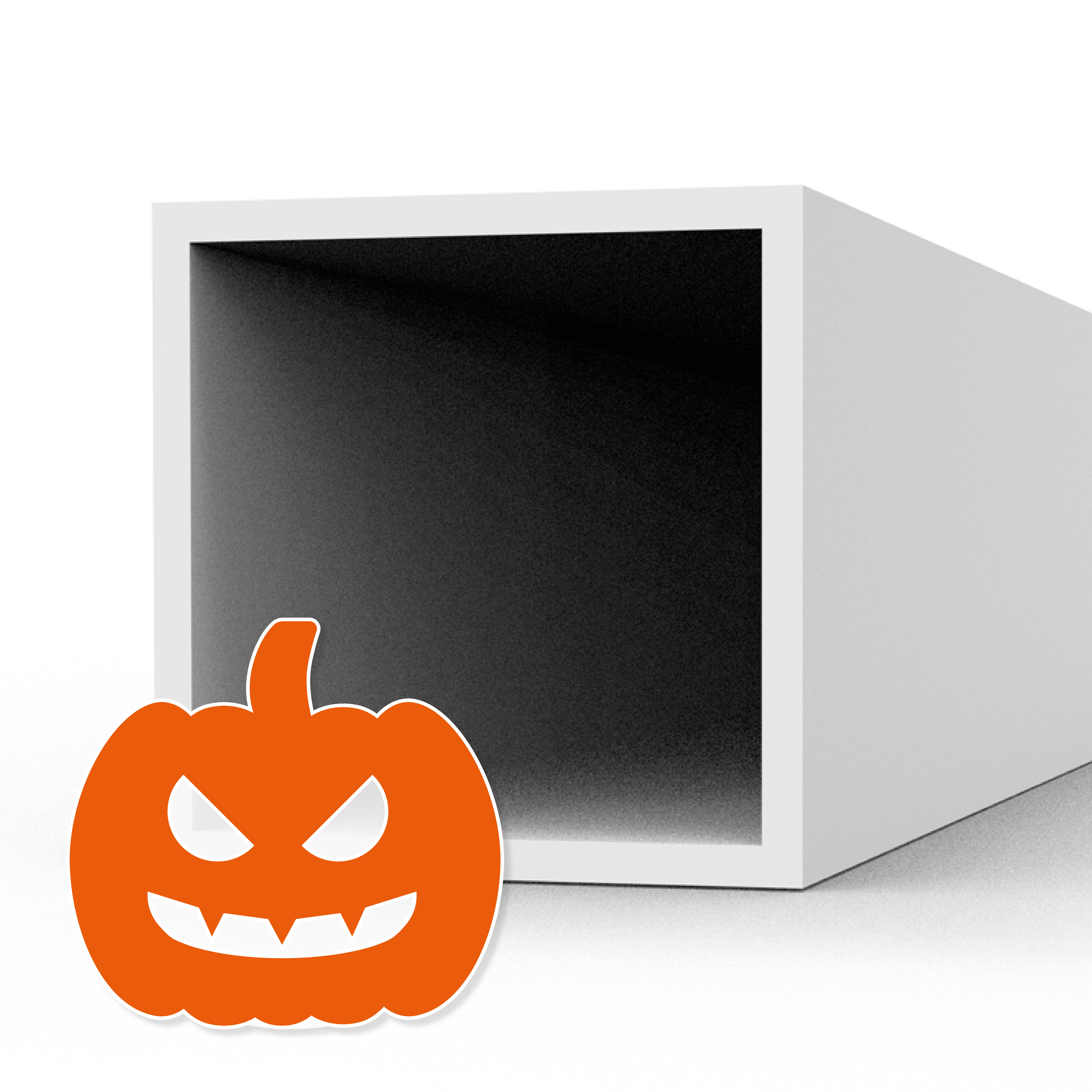 Square hollow tube 5.00 x 350mm – STYRENE SQUARE HOLLOW TUBE – (3 units)