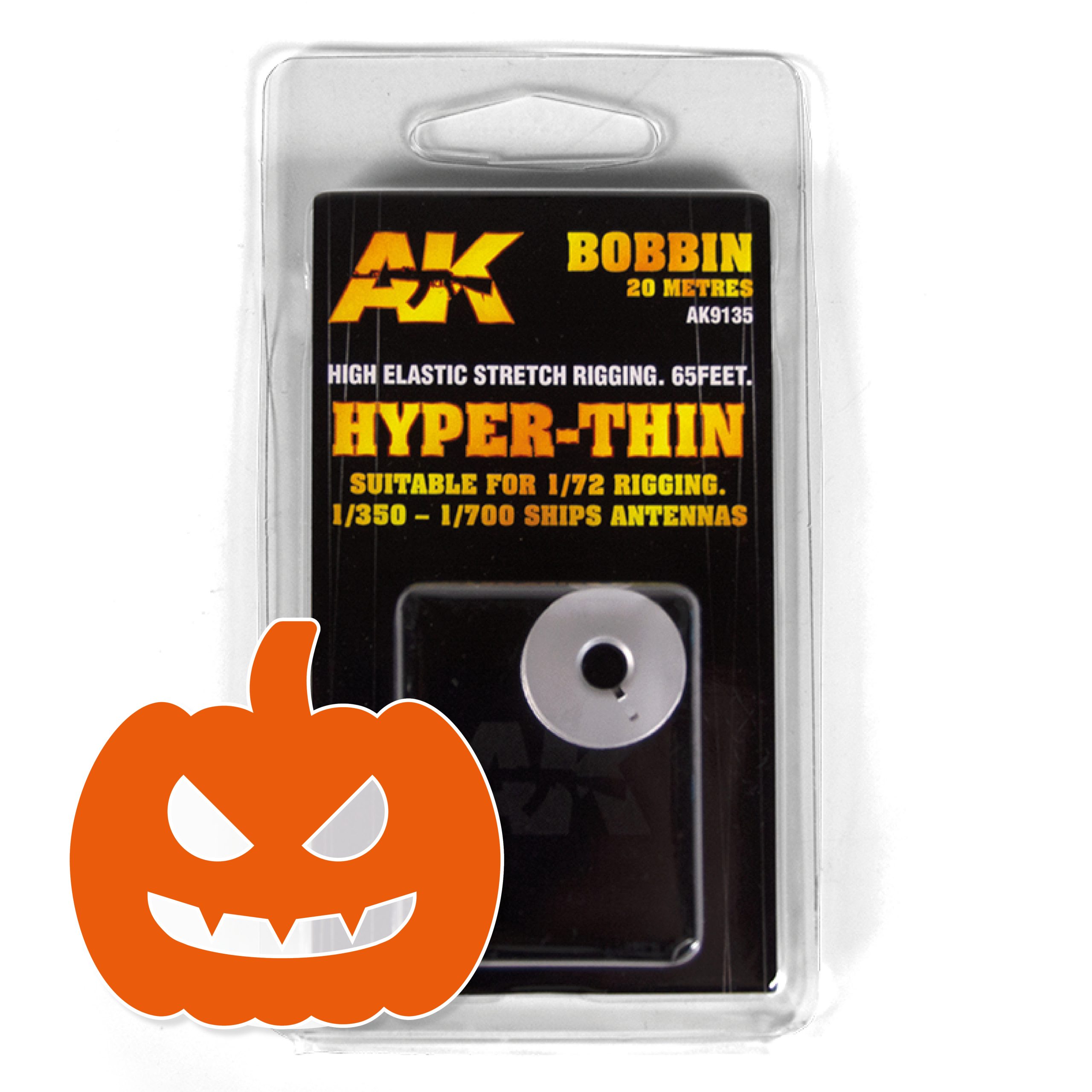 ELASTIC RIGGING BOBBIN HYPER-THIN (SUITABLE FOR 1:72 / 1:350 / 1:700)