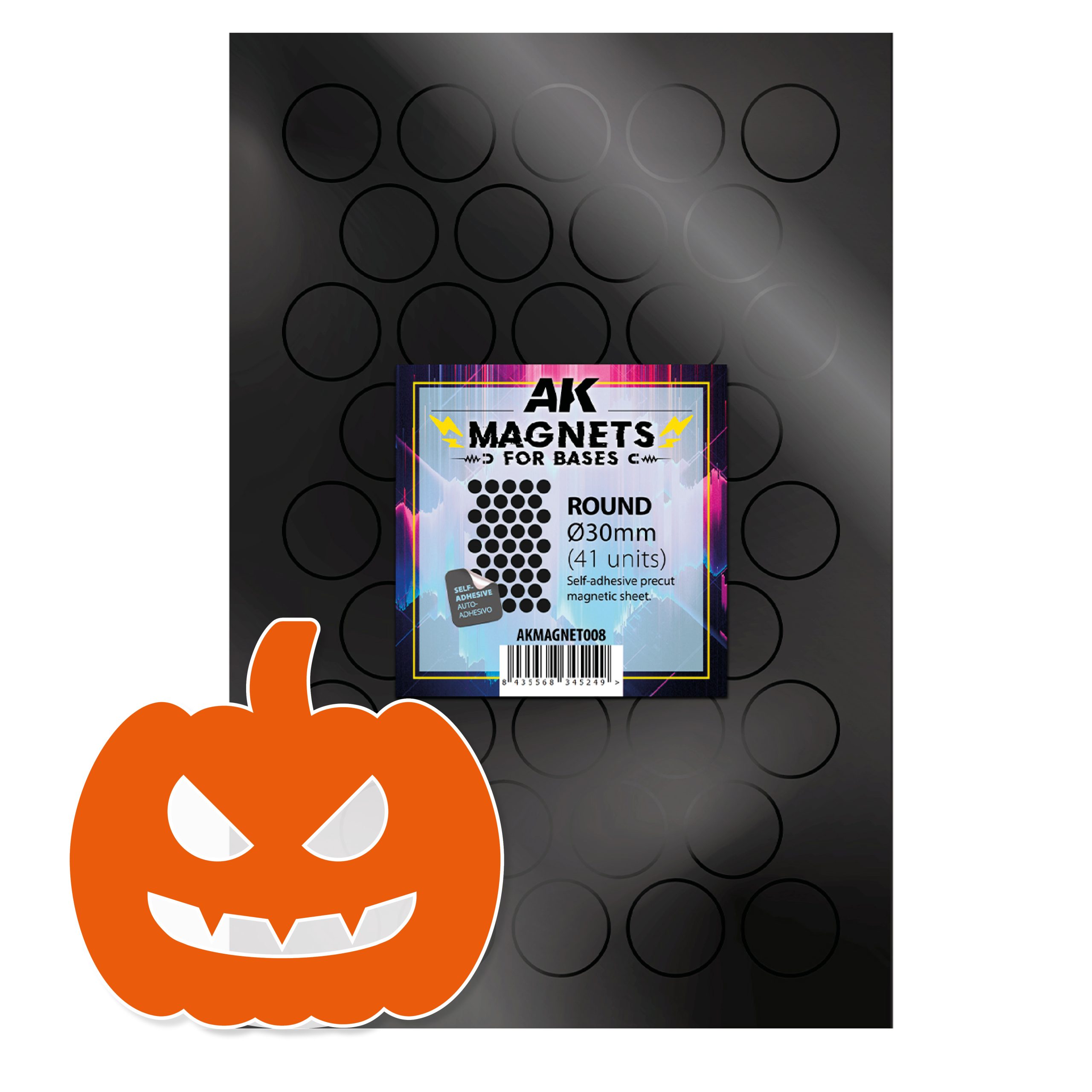 ROUND MAGNET FOR BASES Ø30mm (41 units)