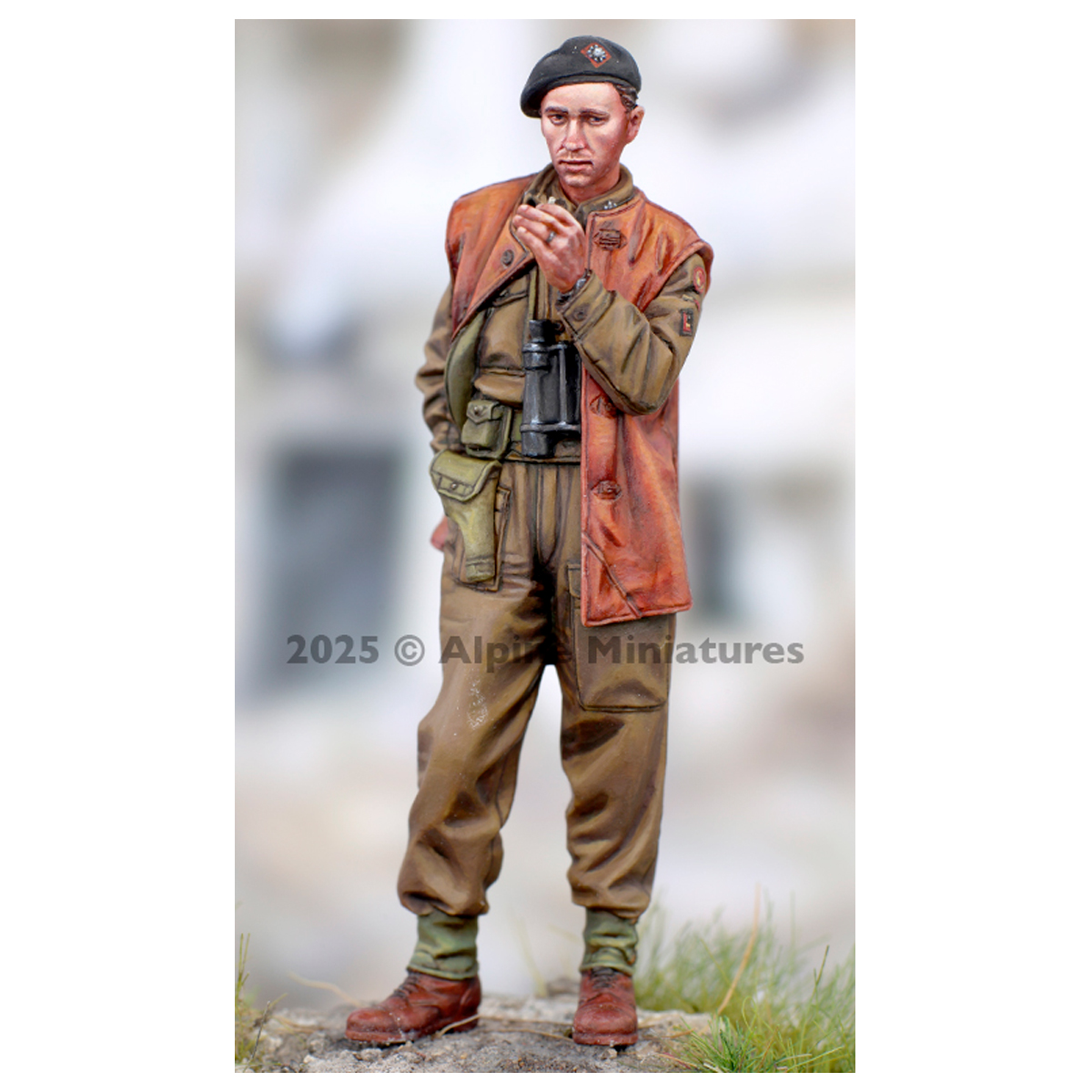 British CW Tank Officer 1/35