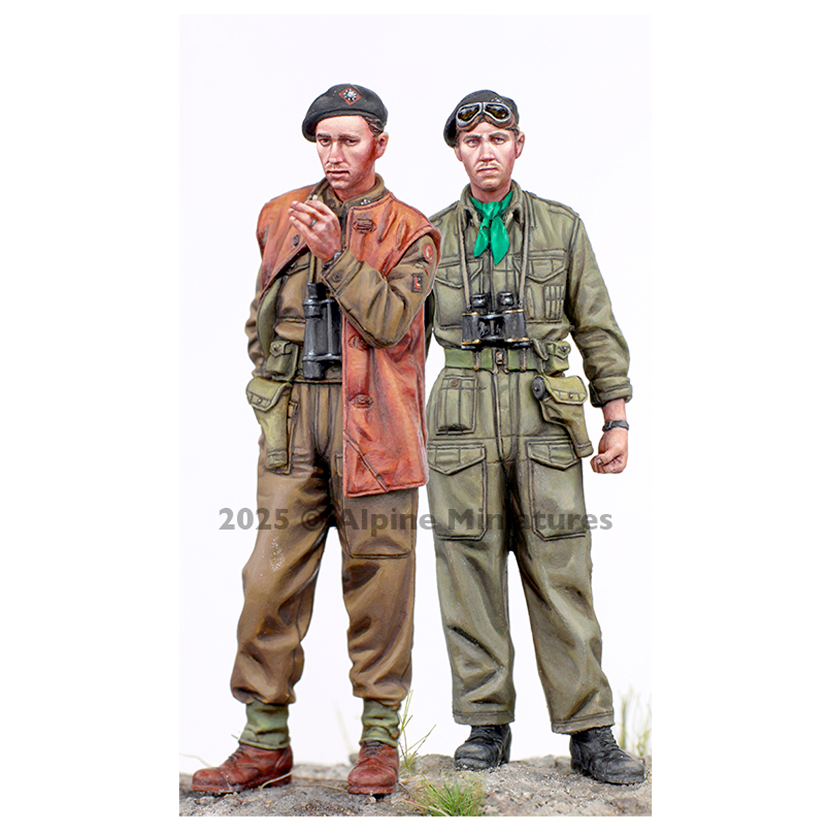 4/7 Royal Dragoon Guards Set (2 figs) 1/35