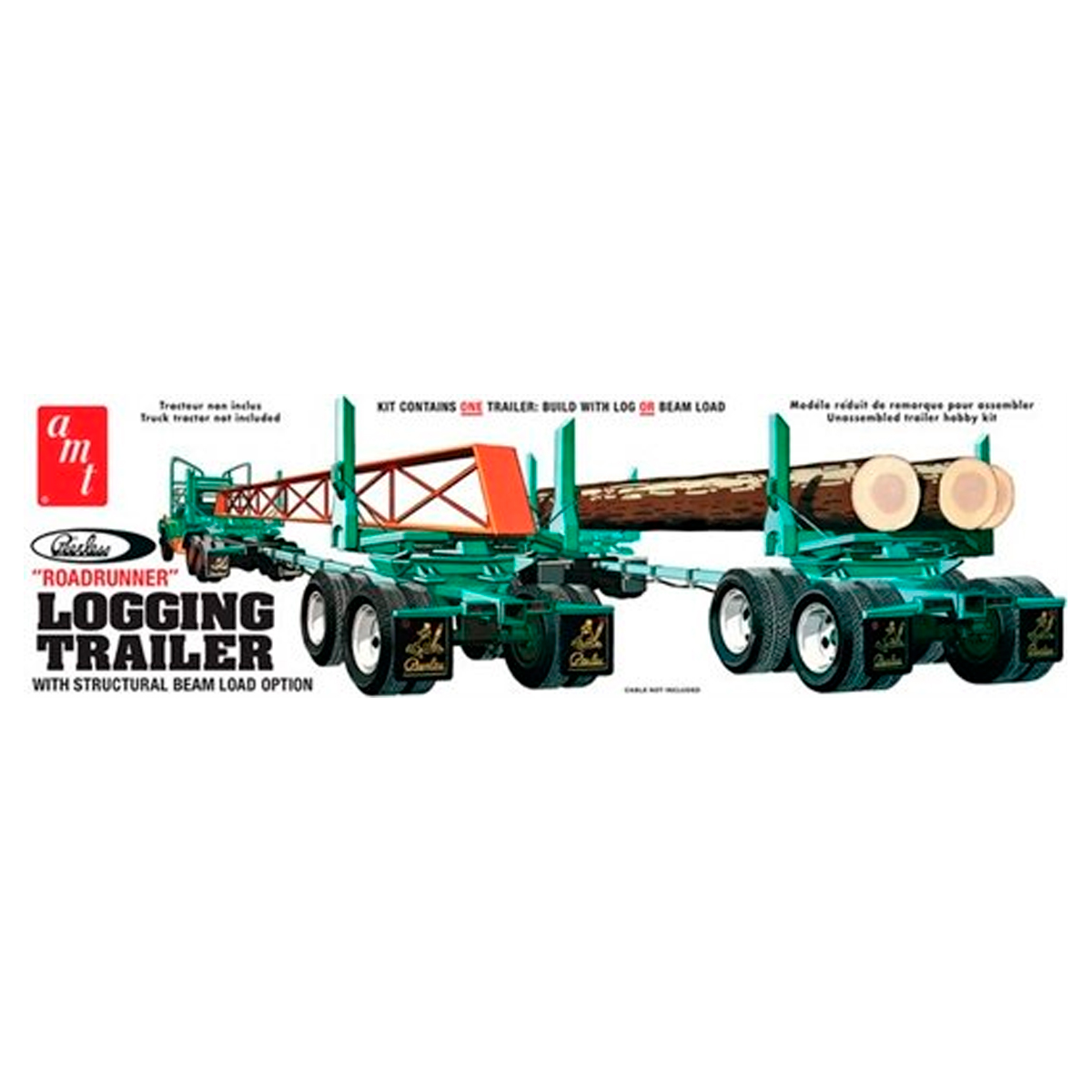 1/25 Peerless Holz-Trailer