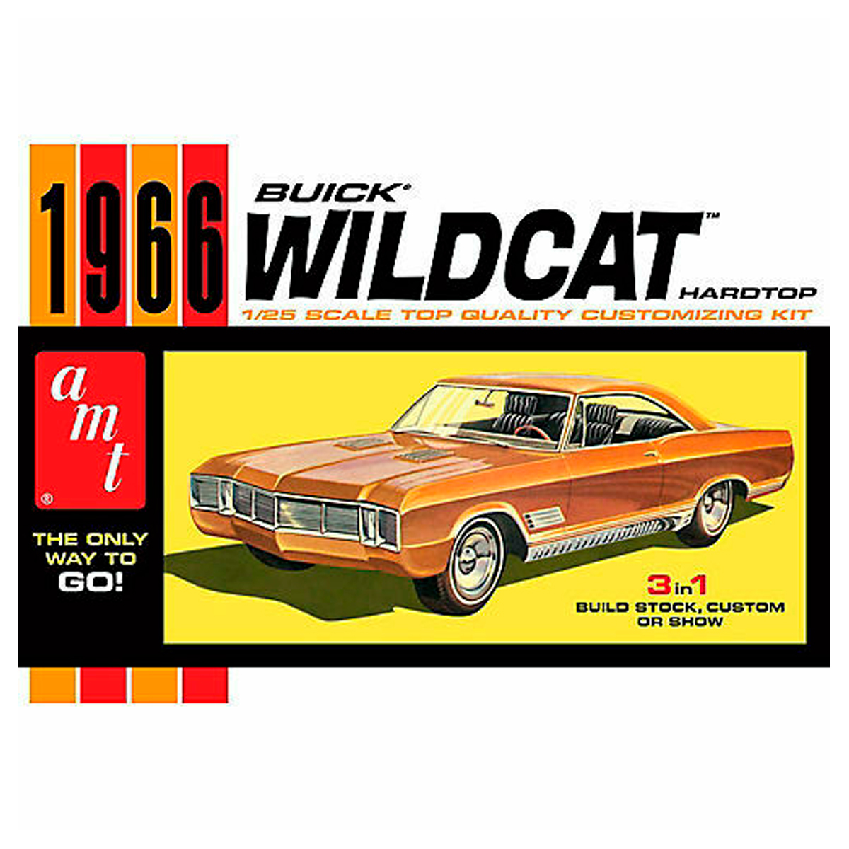 1/25 1966 Buick Wildcat Hardtop 3 ‘n 1