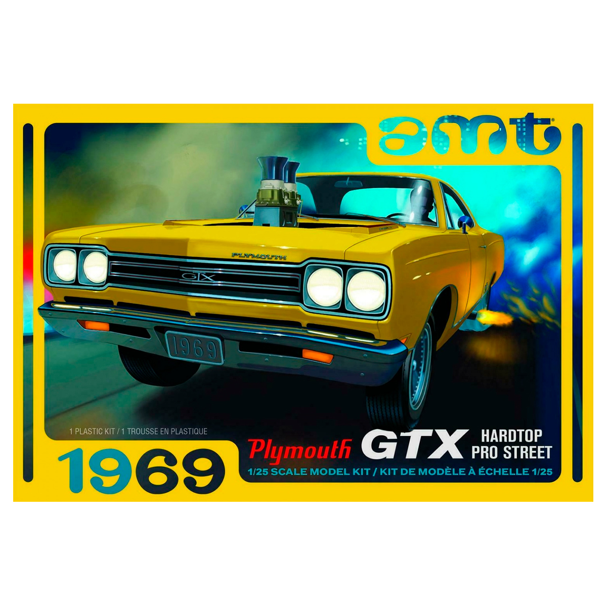 1/25 1969 Plymouth GTX Hardtop Pro Street