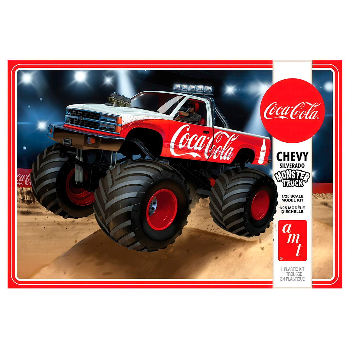 1/25 Coca-Cola Chevy Silverado Monster Truck